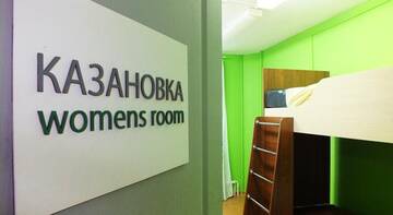 Фото номера Кровать в общем четырехместном номере для женщин Гостиница Lucomoria Hostel Abakan г. Абакан 5
